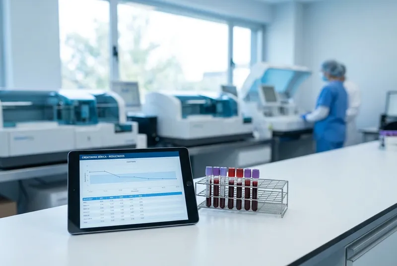 CREATININA SÉRICA en QCV Laboratorios — Química Clínica. Estudio de laboratorio clínico con resultados rápidos en San Nicolás de los Garza y Monterrey, N.L.