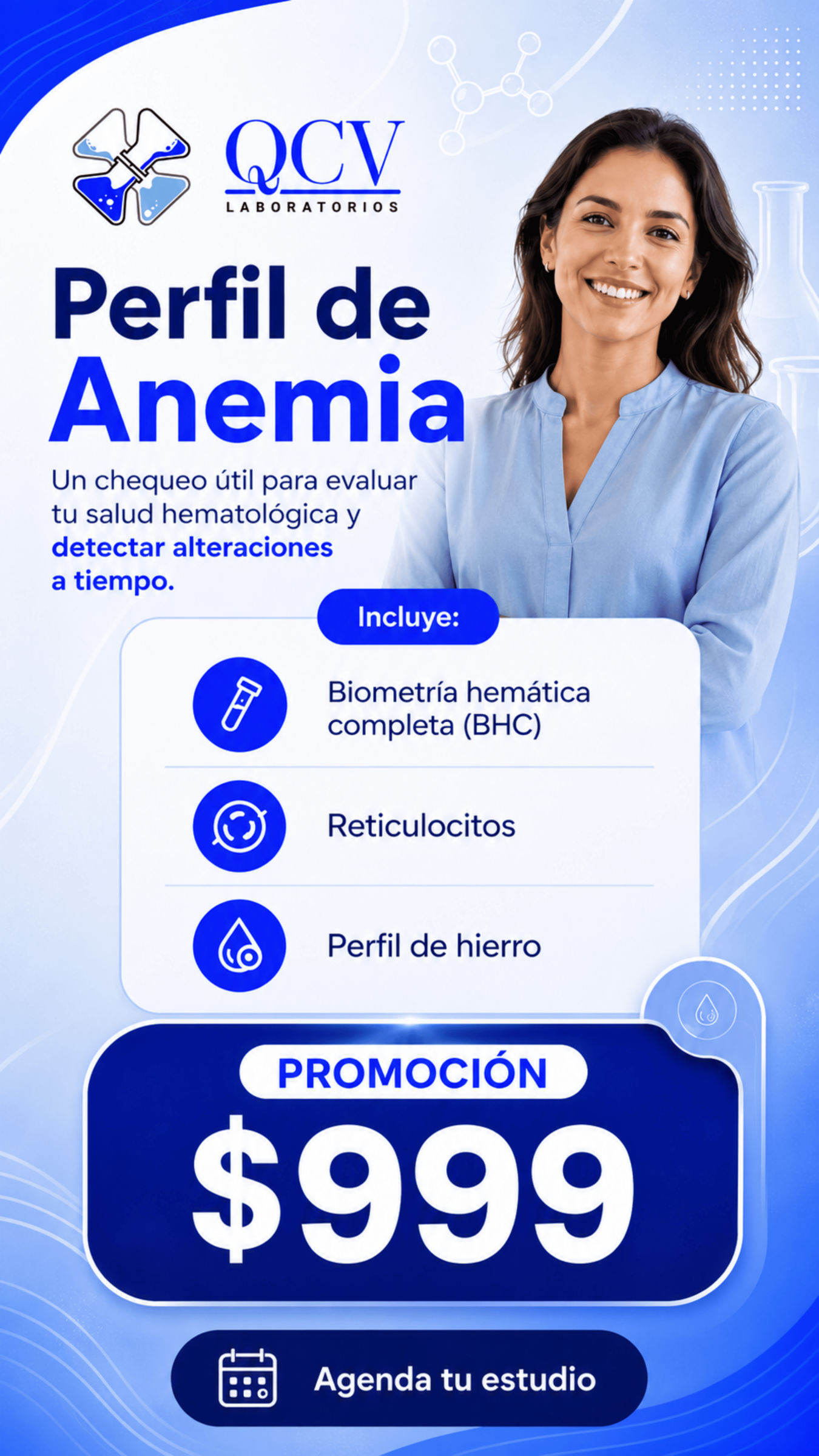 Perfil de Anemia — Promoción $999